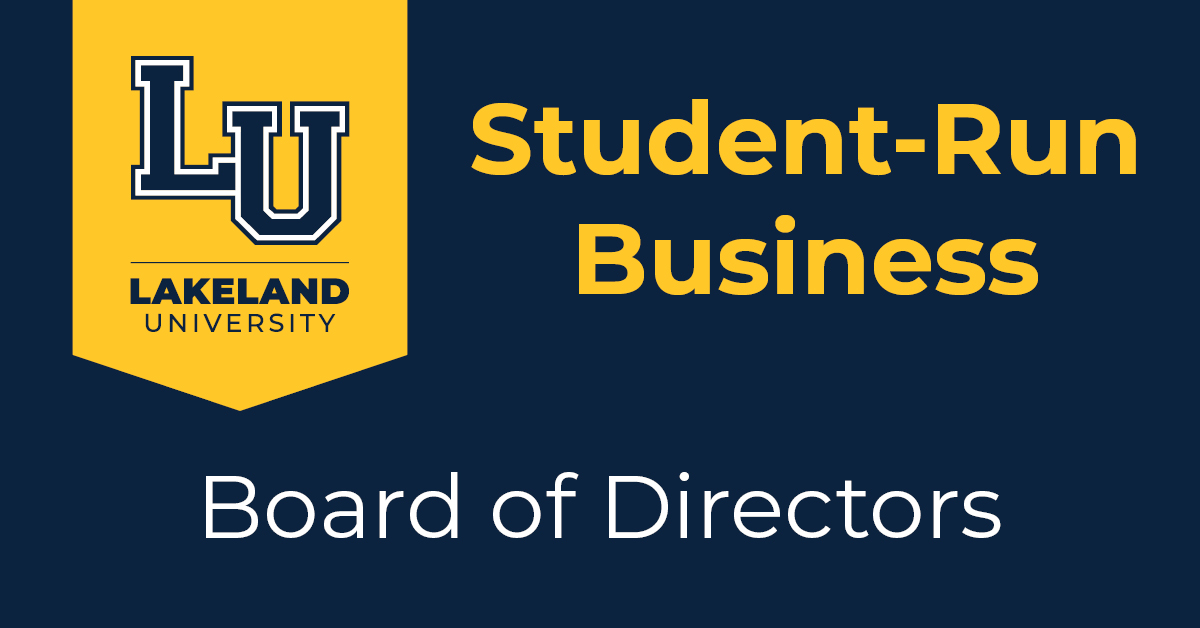 Student-Run Business Board of Directors