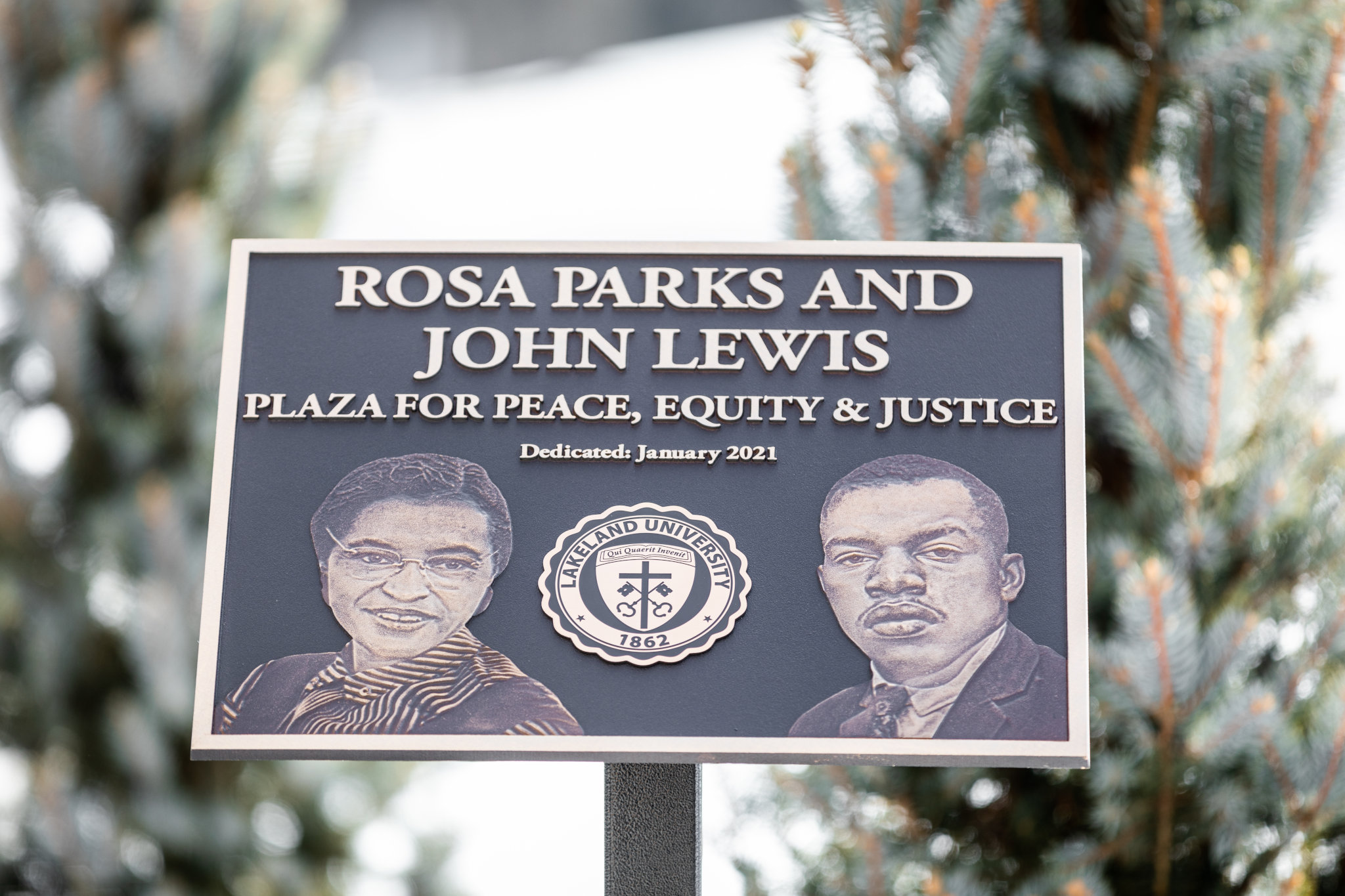 Parks and Lewis Plaza dedication highlights MLK celebration
