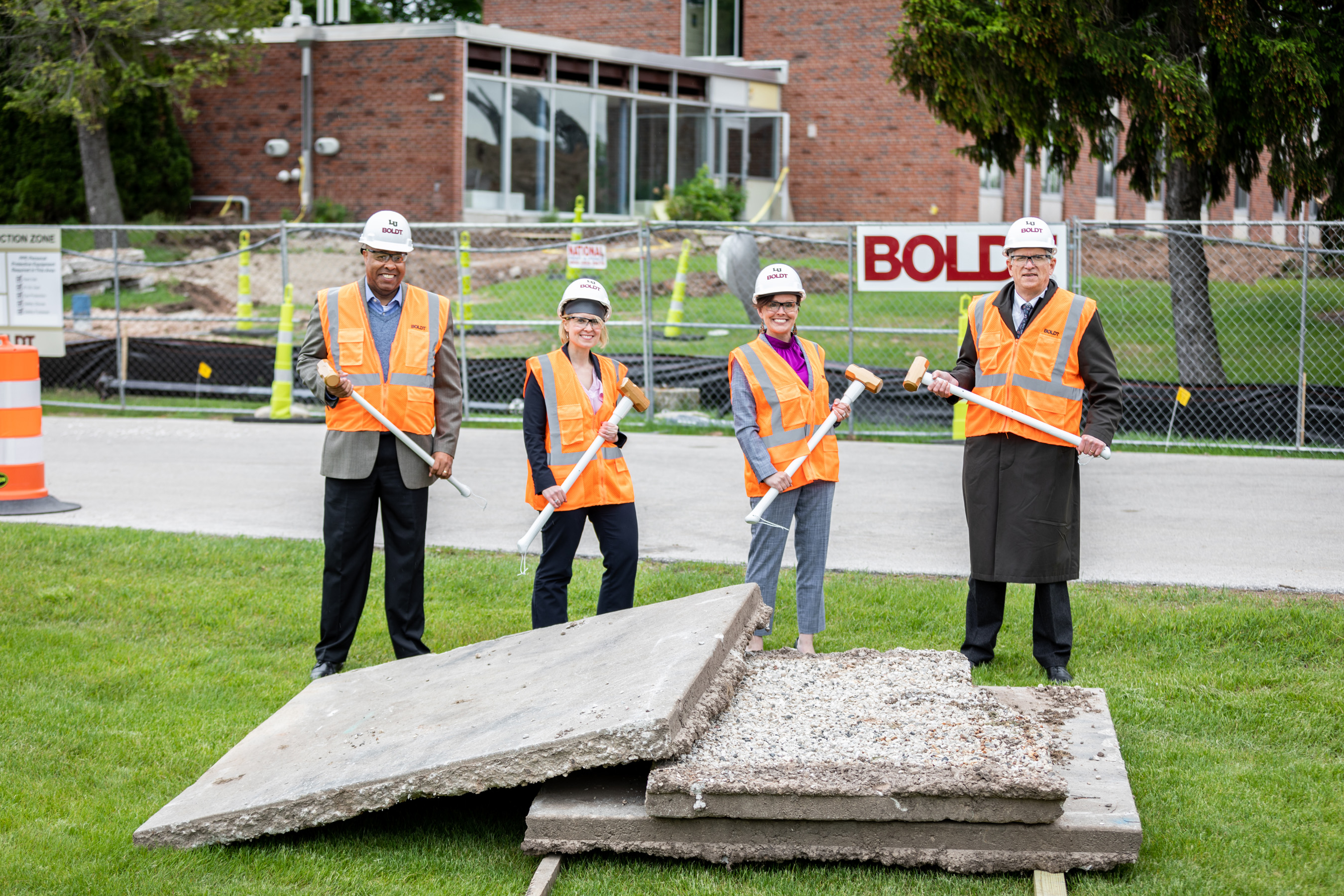 Lakeland celebrates next step in new residence hall project