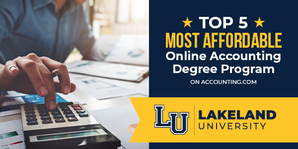 Lakeland Ranked 5th Most Affordable Online Accounting Programs of 2021