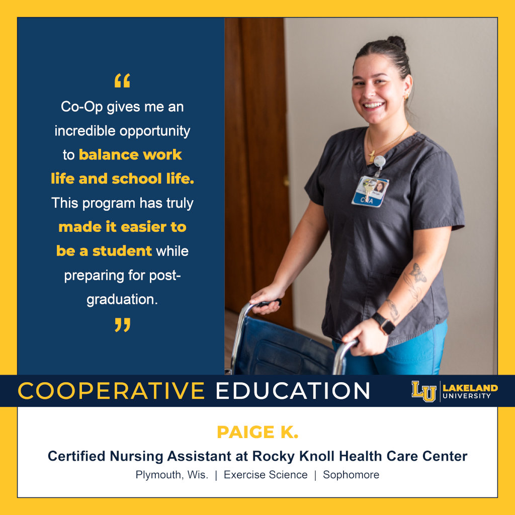 Cooperative Education: Paige Kirchmeier
