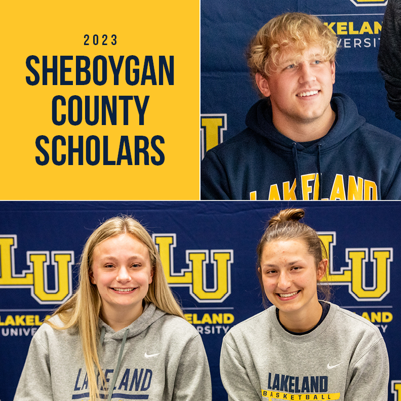 Lakeland welcomes three Sheboygan County Scholars
