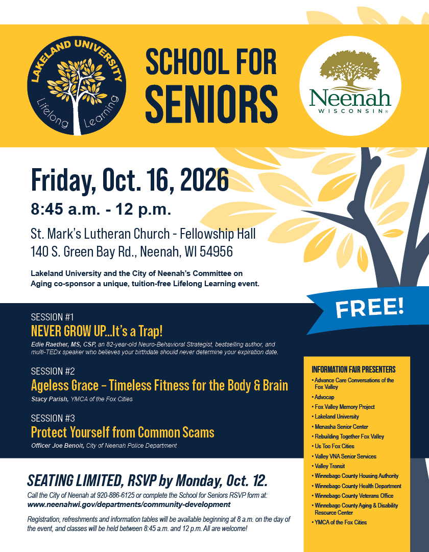 “School for Seniors” Provides Valuable Information for Seniors