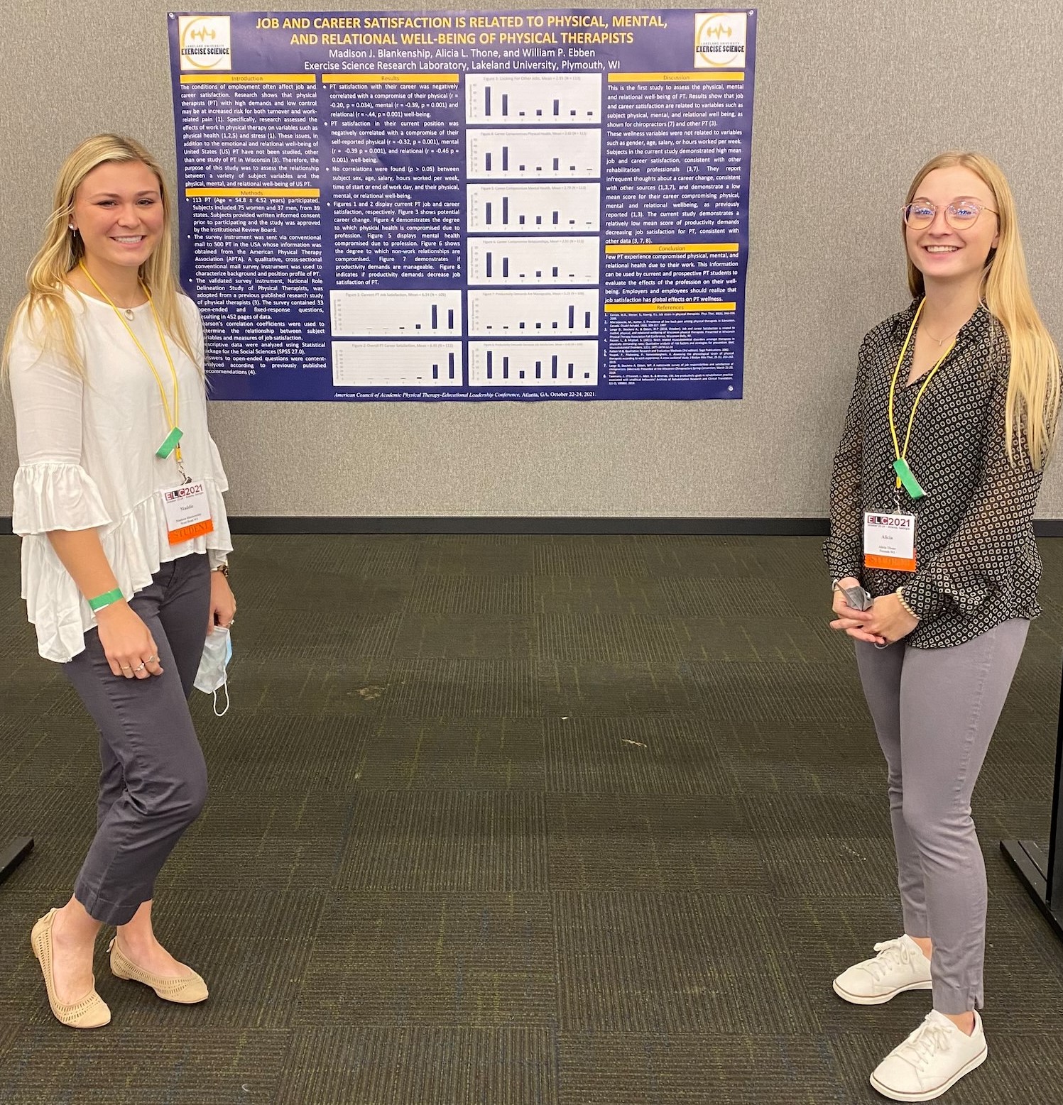 Exercise Science Students Present at Atlanta Conference