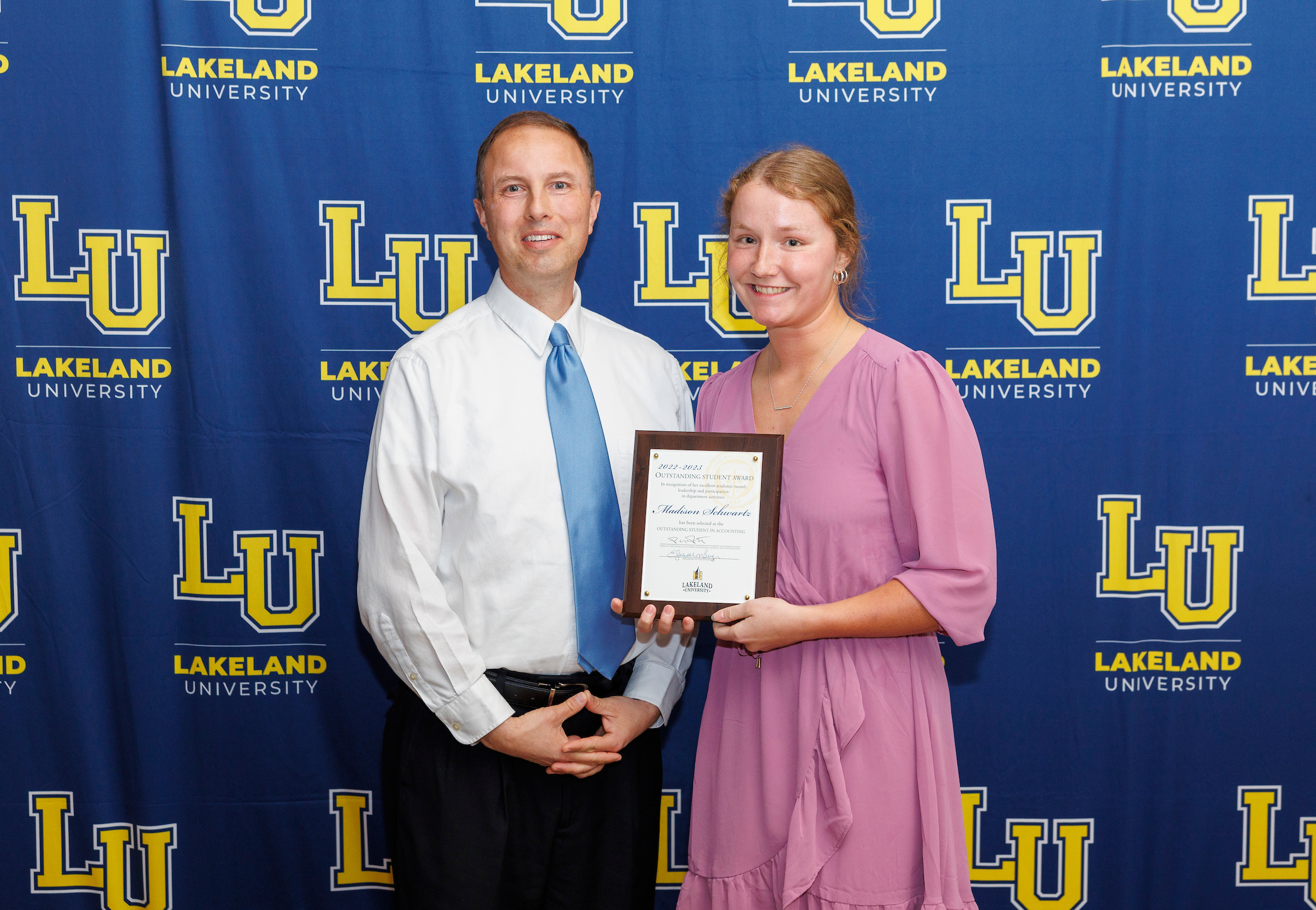 Motivated accounting student set for grad school success