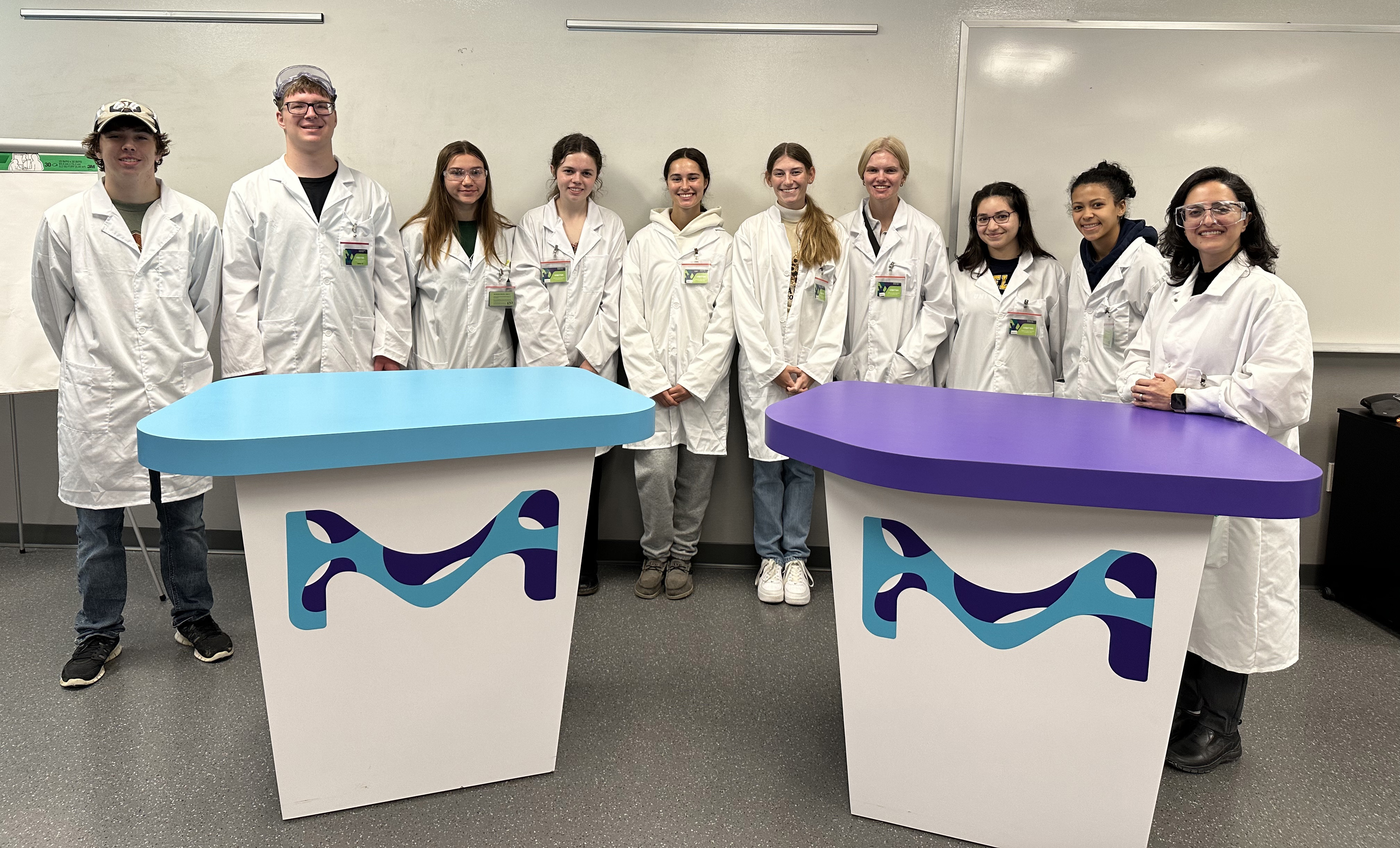 Chemistry students bridge theory with practice