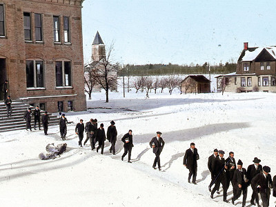 <p>Snow has never stopped Lakeland College - though we still do have snow days.</p>