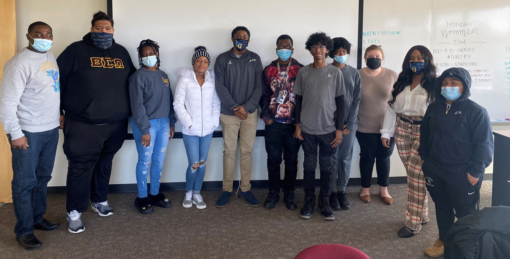 Main campus, Milwaukee Center students build connections