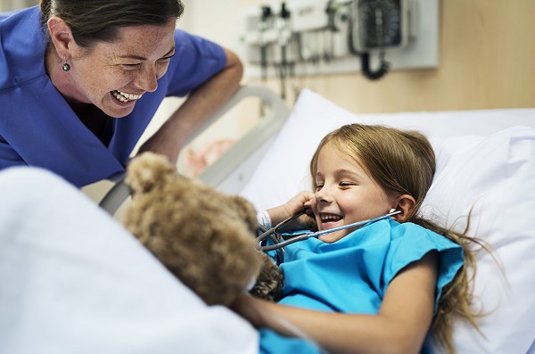 Nurse in hospital