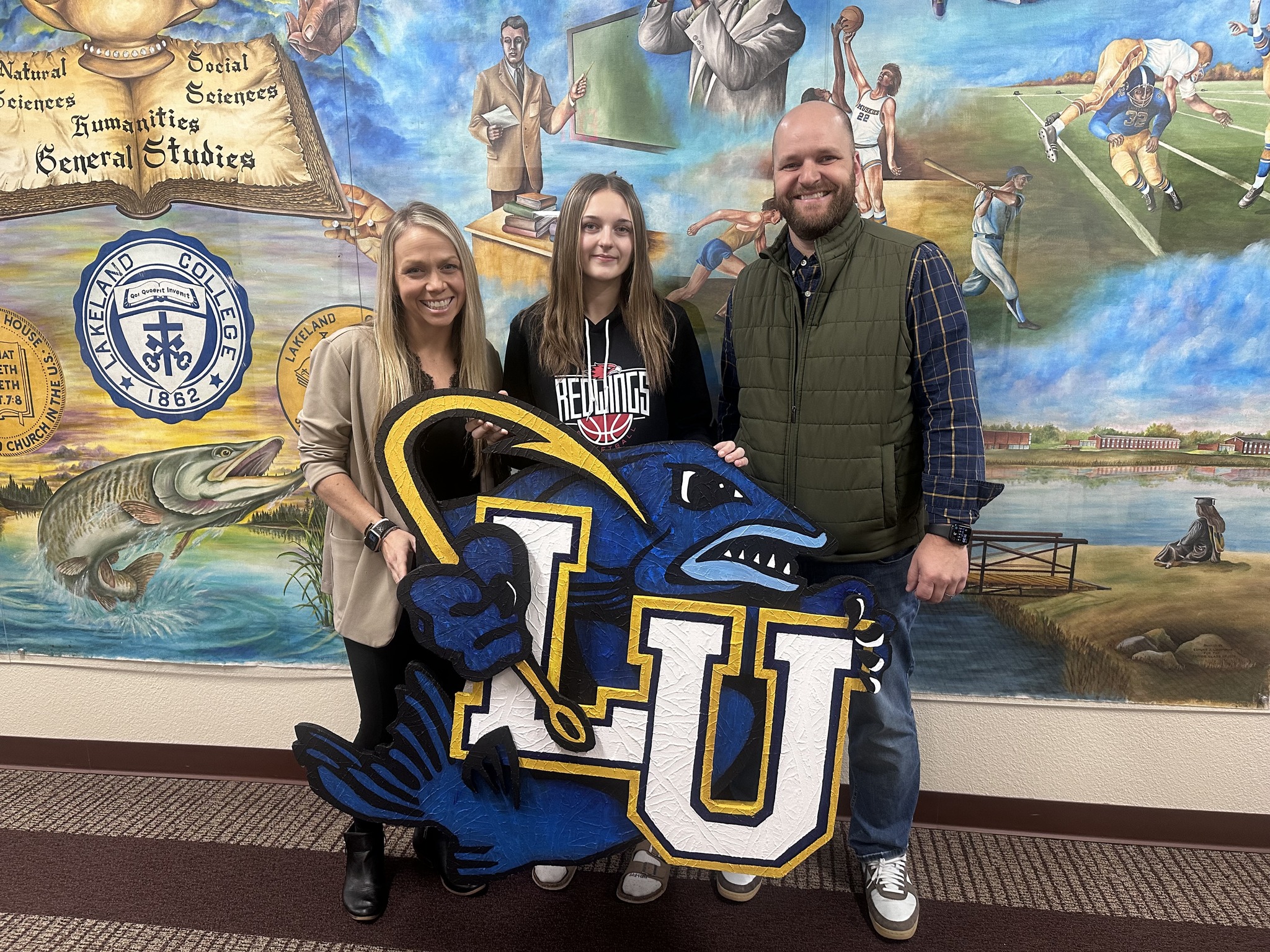 Students Bring Lakeland University Logo to Life Through STEAM Collaboration