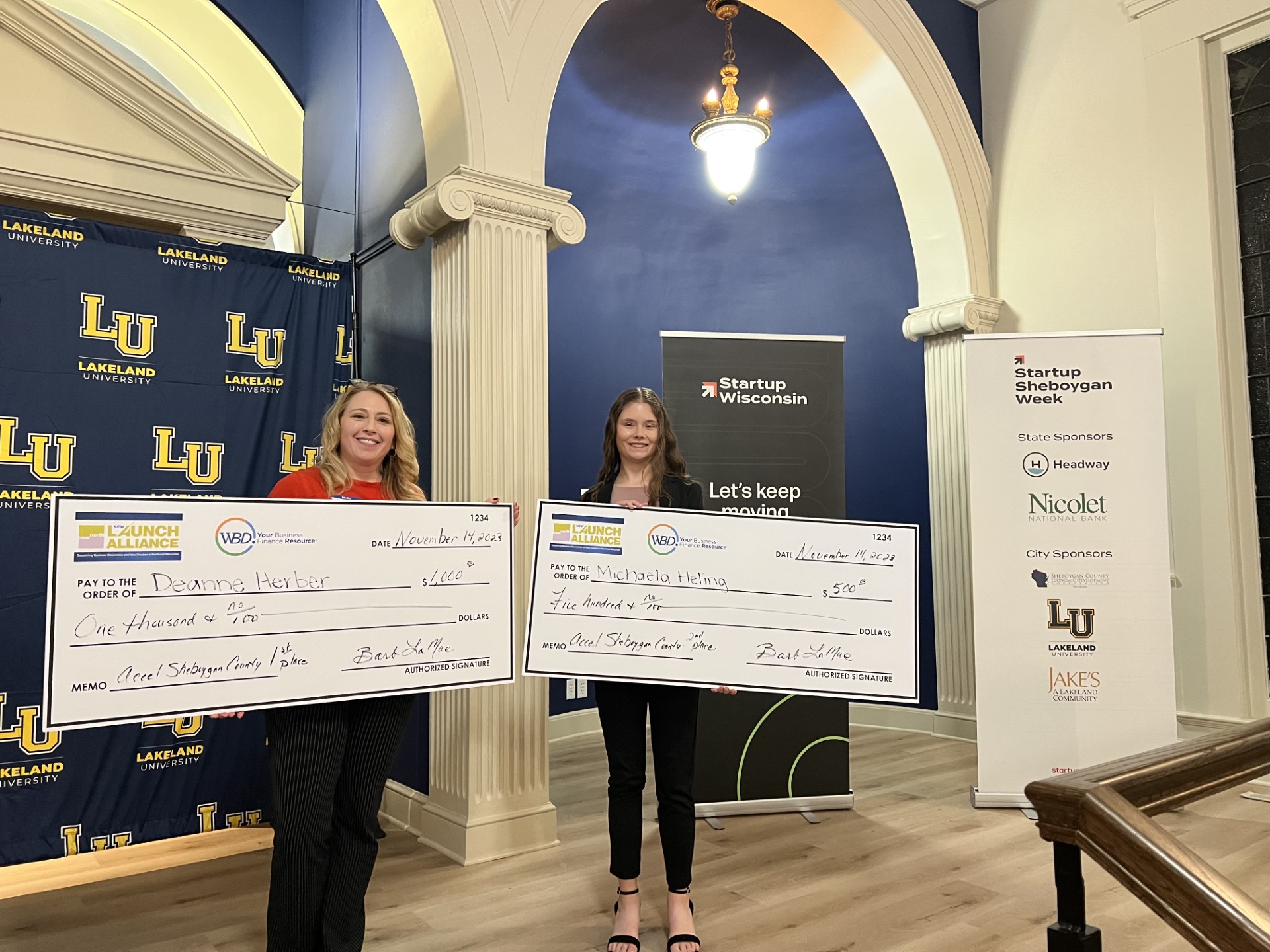 Muskies flex entrepreneurial muscle at Accelerate Sheboygan event